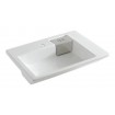 Умивальник на стільницю ArtCeram Fuori schema semincasso, white (TFL0090100)
