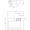 Умивальник на стільницю ArtCeram Fuori schema semincasso, white (TFL0090100) Умивальник на стільницю ArtCeram Fuori schema semincasso, white (TFL0090100)