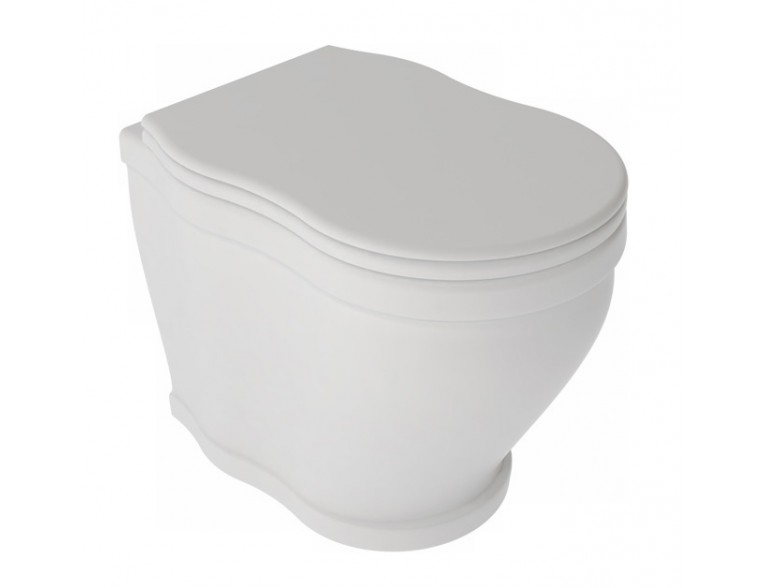 Підвісний унітаз GSG TIME 54 см white matt (TIWC01001)
