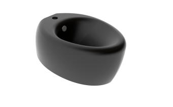 Підвісне біде GSG TOUCH 55 см matt Black (TOBISO003)