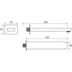 Вилив для ванни Ravak Сhrome CR 027.00 (X07P113)