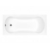 Ванна акрилова Besco Aria Prosafe 150x70 см, пряма низька ванна, висота ванни 34 см (WAA-150-PS)