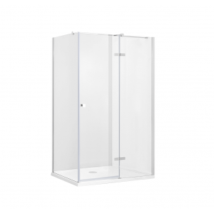 Душова кабіна Besco Pixa 100x90x195 R, прозоре скло (PPP-109-195C)