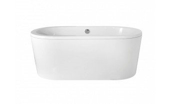Ванна овальна окремостояча акрилова Besco Victoria 160x75, біла (WKV-160-WO)