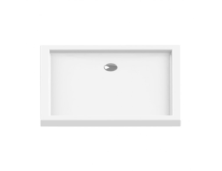 Душовий піддон NEW TRENDY CANTARE 110x80x6 см (B-0324)