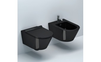Підвісний унітаз Catalano Zero 55 Sospeso Nero (1VS55NNE)