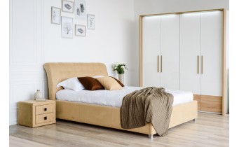 Двоспальне ліжко Embawood Kava time / Кава Тайм 160x200, капучіно (EW11) Двоспальне ліжко Embawood Kava time / Кава Тайм 160x200, капучіно (EW11)