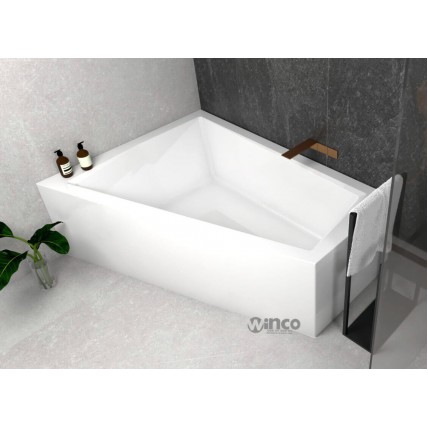 Ванна акрилова для двох осіб Besco Intima Duo 170x125 см L, Лівостороння, асиметрична з білою панеллю + посилені ніжки + сифон (система зливу) (WAID-170-NL-WH-SF) Ванна акрилова для двох осіб Besco Intima Duo 170x125 см L, Лівостороння, асиметрична з білою панеллю + посилені ніжки + сифон (система зливу) (WAID-170-NL-WH-SF)