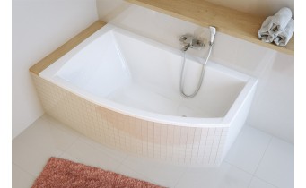 Ванна акрилова Excellent Magnus 150x85 см, Лівостороння (WAEX.MGL15WH)