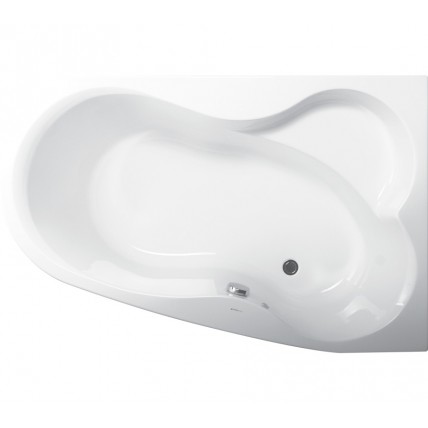 Ванна акрилова Vagnerplast Melite 160x105 см R, Правостороння (VPBA163MEL3PX-01)