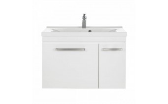 Підвісна тумба з умивальником для ванни Norway Catarina 80x48 см, біла