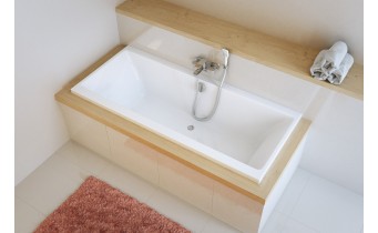 Ванна акрилова Excellent Pryzmat 160x75 см, пряма (WAEX.PRY16WH)