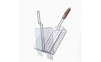 Решітка для гриля BBQ Winco 400x300x60 мм, велика 3-х рівнева XL (GU-XL-40030060-5) Решітка для гриля BBQ Winco 400x300x60 мм, велика 3-х рівнева XL (GU-XL-40030060-5)