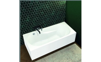 Акрилова ванна Riho Lazy Plug & Play 180x80 L, пряма + ніжки (BD78005)
