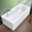 Акрилова ванна Riho Rethink Cubic Plug & Play 180x90 L, пряма з сифоном click / clack + ніжки (BD94005) Акрилова ванна Riho Rethink Cubic Plug & Play 180x90 L, пряма з сифоном click / clack + ніжки (BD94005)