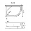 Панель для піддону NEW TRENDY MAXIMA 100x80x37 см (O-0151) Панель для піддону NEW TRENDY MAXIMA 100x80x37 см (O-0151)