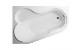 Ванна акрилова Vagnerplast Selena 147x100 см L, Лівостороння (VPBA141SEL3LE-01)