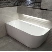 Ванна акрилова кутова Polimat SOLA 160x75 L, Лівостороння рожева + ніжки (00065) Ванна акрилова кутова Polimat SOLA 160x75 L, Лівостороння рожева + ніжки (00065)