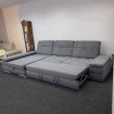 Кутовий розкладний диван ВІКОМеблі Ostin 3 / Остін 3, кут 7, темно-сірий (Viko-Ostin5)