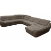 Кутовий розкладний диван ВІКОМеблі Спейс XXL / Space XXL, коричневий (Viko-XXL1)