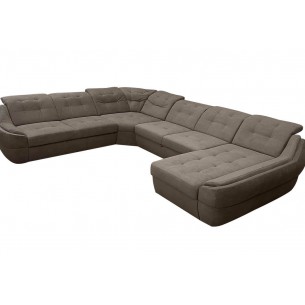 Кутовий розкладний диван ВІКОМеблі Спейс XXL / Space XXL, коричневий (Viko-XXL1)