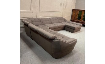 Кутовий розкладний диван ВІКОМеблі Спейс XXL / Space XXL, коричневий (Viko-XXL1)