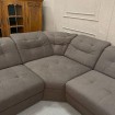 Кутовий розкладний диван ВІКОМеблі Спейс XXL / Space XXL, коричневий (Viko-XXL1)