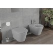Унітаз безобідковий Mexen Rico Rimless з тонким сидінням soft-close, Duroplast Super Slim, світло-сірий матовий Унітаз безобідковий Mexen Rico Rimless з тонким сидінням soft-close, Duroplast Super Slim, світло-сірий матовий