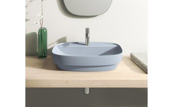 Умивальник на стільницю Catalano Colori Green Lux 60 синій (160GRLXAS)