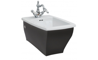 Підвісне біде ArtCeram Blues, black white (BUB0010150)
