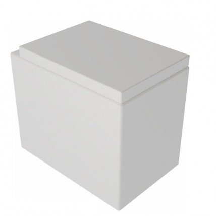 Підлоговий унітаз GSG BOX 53 см white matt (BXWC01001)