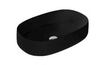 Умивальник на стільницю ArtCeram Cognac 55, glossy black (COL0030300) Умивальник на стільницю ArtCeram Cognac 55, glossy black (COL0030300)