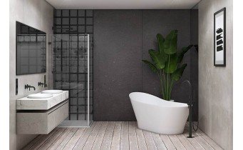 Окремостояча овальна ванна з мармуру Dremex Cozy 171,9x68,6x78,1 см, Gelcoat, білий матовий + сифон