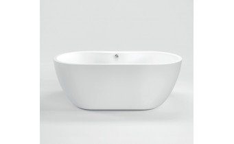 Окремостояча акрилова ванна Dusel DA 111 SARNO 180x75 см, з сифоном click/clack (DU111)