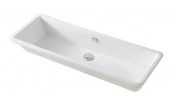 Умивальник під стільницю ArtCeram Gea 90x33 см, white, білий (GEL0020100)