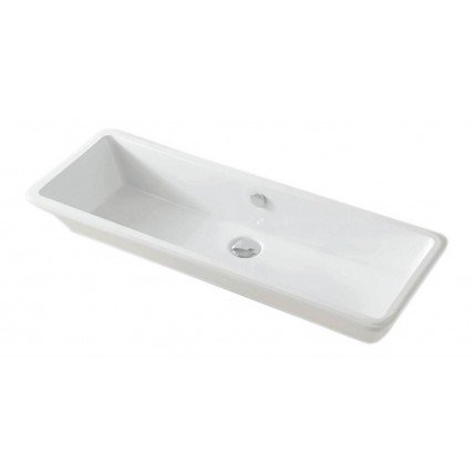 Умивальник під стільницю ArtCeram Gea 90x33 см, white, білий (GEL0020100)