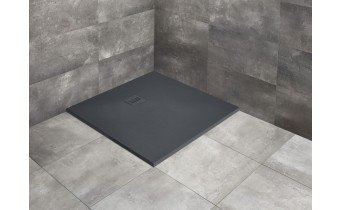 Душовий піддон, камяний Radaway Kyntos C 80x80 см, антрацит (HKC8080-64) Душовий піддон, камяний Radaway Kyntos C 80x80 см, антрацит (HKC8080-64)