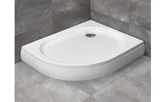 Душовий піддон асиметричний Radaway Patmos E 100x80x16 см, Правий, білий (4P81155-03R) Душовий піддон асиметричний Radaway Patmos E 100x80x16 см, Правий, білий (4P81155-03R)