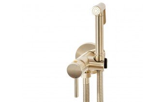 Набір гігієнічного душа Rea Loop Brushed Gold, матове золото (REA-B6311)