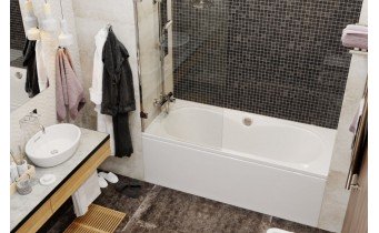 Ванна акрилова Vagnerplast Briana 180x80 см (VPBA180BRI2X-01)