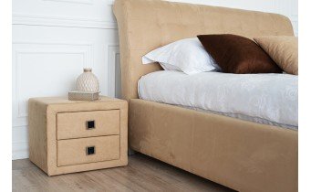 Двоспальне ліжко Embawood Kava time / Кава Тайм 160x200, капучіно (EW11)