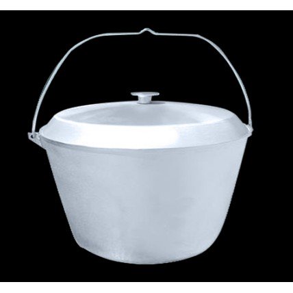 Казан алюмінієвий Winco з кришкою, 8 л (DD-22)