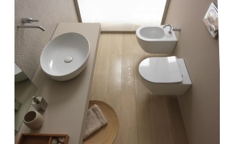 Підвісний унітаз GSG LIKE 52,5 см Smart Clean matt Coffe (LKWCSO018)