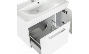 Підвісна тумба з умивальником для ванни Norway Catarina 80x48 см, біла