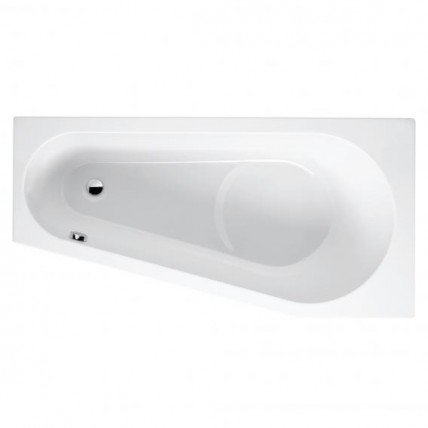 Акрилова ванна Riho Delta Plug & Play 160x80 L, асиметрична + ніжки (BD43005)