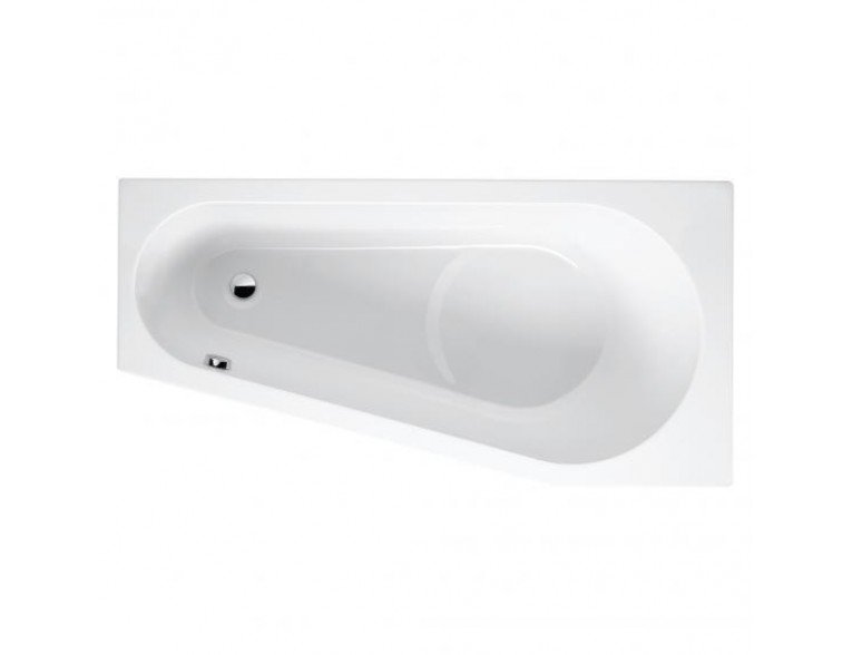 Акрилова ванна Riho Delta Plug & Play 160x80 L, асиметрична + ніжки (BD43005)