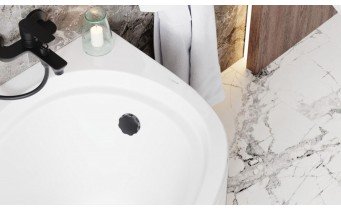 Ванна акрилова Vagnerplast Selena 147x100 см L, Лівостороння (VPBA141SEL3LE-01)