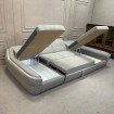 Кутовий диван розкладний ВІКОМеблі Спейс П / Space P, п-подібний, бежевий (Viko-SpaceP1)