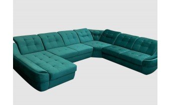 Кутовий розкладний диван ВІКОМеблі Спейс XXL / Space XXL, смарагд (Viko-XXL7) Кутовий розкладний диван ВІКОМеблі Спейс XXL / Space XXL, смарагд (Viko-XXL7)