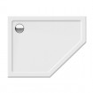 Душовий піддон NEW TRENDY NEW AZURA L 100x80x5 см (B-0418)